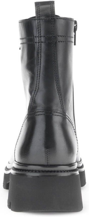 Gabor Veterschoenen blokhak plateau veterschoen met best fitting