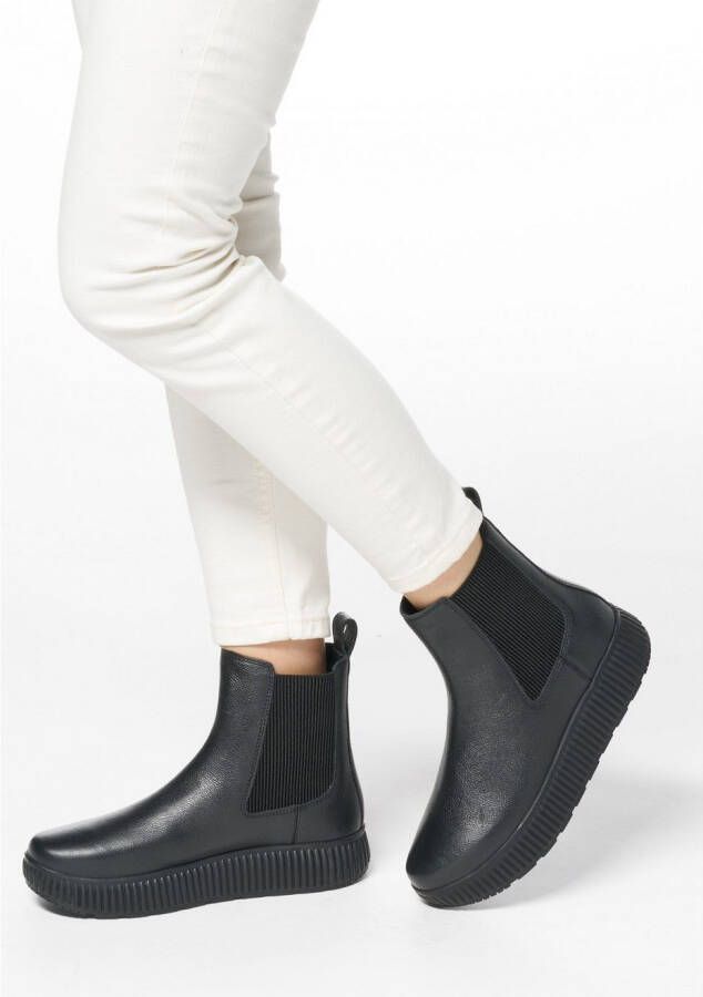 Geox Chelsea-boots D GRAISY B Instaplaarzen vrijetijdsschoen winterboots met doorlopende zool