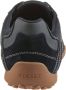 GEOX U Snake Original A heren leren sneaker slip-on U56MNB 022EK Blauw - Thumbnail 4
