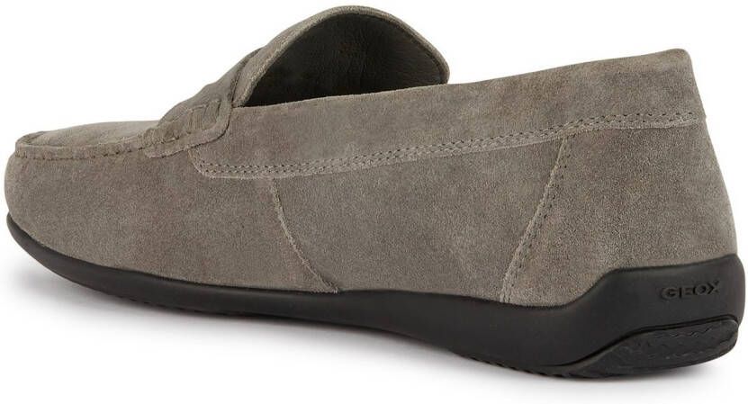 Geox Mocassins U ASCANIO C loafer pennyloafer instappers voor gemakkelijk aan- en uittrekken