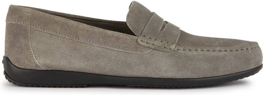 Geox Mocassins U ASCANIO C loafer pennyloafer instappers voor gemakkelijk aan- en uittrekken
