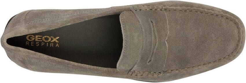 Geox Mocassins U ASCANIO C loafer pennyloafer instappers voor gemakkelijk aan- en uittrekken