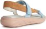 Geox Comfortabele platte sandalen voor vrouwen Multicolor Dames - Thumbnail 10