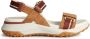 Geox Comfortabele platte sandalen voor vrouwen Brown Dames - Thumbnail 6