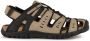 Geox Sandalen UOMO SANDAL STRADA C zomerschoen klittenbandschoen outdoorsandaal met leren voetbed - Thumbnail 6
