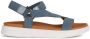 Geox Flat Sandals Blue Dames - Thumbnail 12