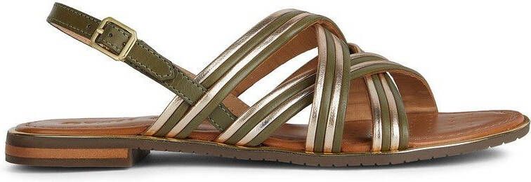 Geox Sandalen D SOZY PLUS G zomerschoen sandaal blokhak met verstelbare bandjes