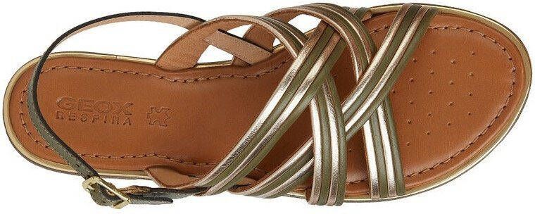 Geox Sandalen D SOZY PLUS G zomerschoen sandaal blokhak met verstelbare bandjes
