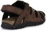 Geox Sandalen UOMO SANDAL STRADA C zomerschoen klittenbandschoen outdoorsandaal met leren voetbed - Thumbnail 16