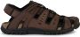 Geox Sandalen UOMO SANDAL STRADA C zomerschoen klittenbandschoen outdoorsandaal met leren voetbed - Thumbnail 19