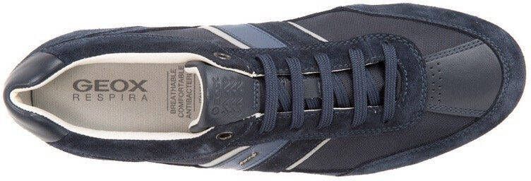 Geox Sneakers U WELLS C Casual schoen veterschoen met logo-decoratie