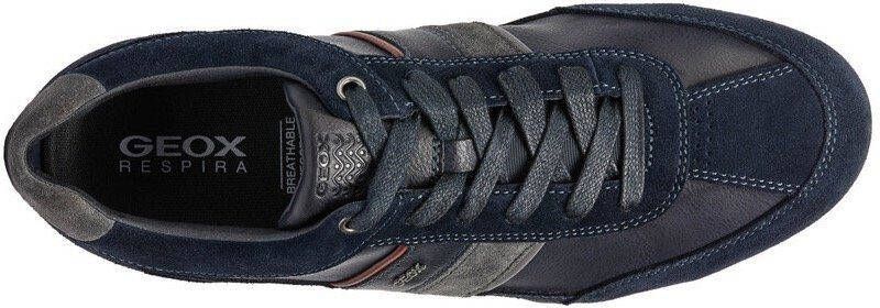 Geox Sneakers U WELLS C Vrijetijdsschoen lage schoen veterschoen met logoversiering