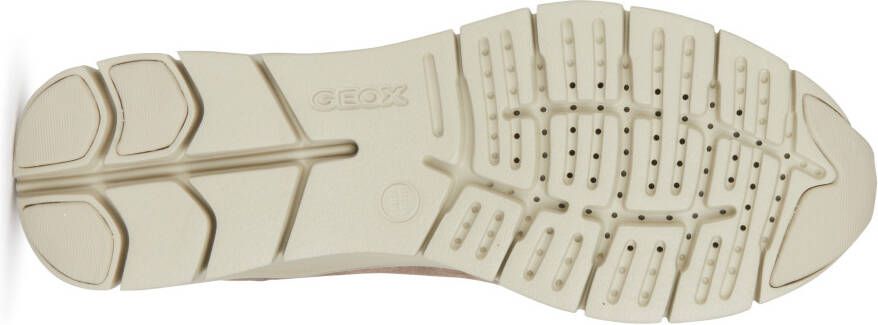 Geox Sneakers D SUKIE met glans vrijetijdsschoen lage schoen veterschoen