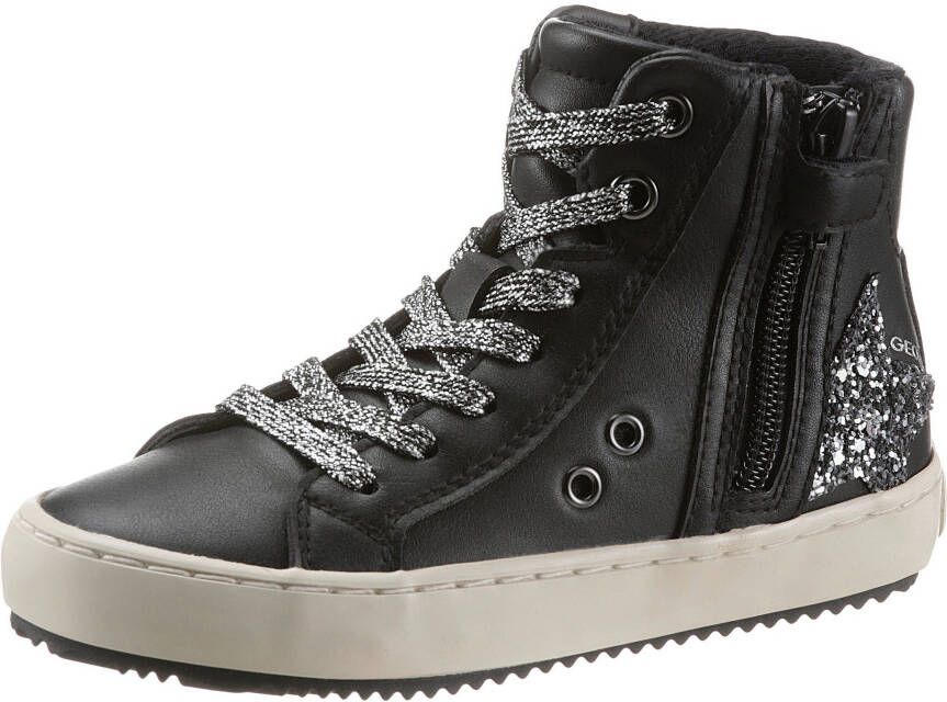 Geox Sneakers J Kalispera Girl met een ritssluiting