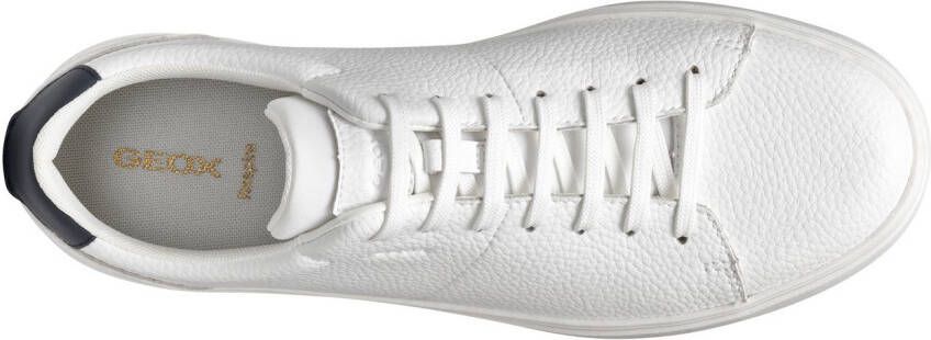 Geox Sneakers U BALTMOORE retro sneaker veterschoen met contrasterende hiel