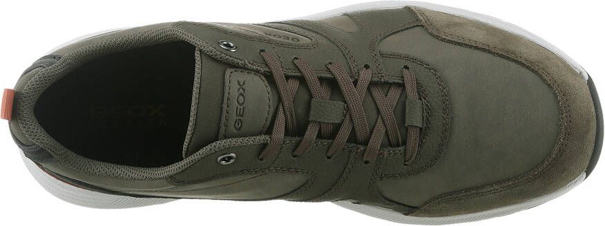 Geox Sneakers U MOLVENO A Vrijetijdsschoen lage schoen veterschoen met plateauzool