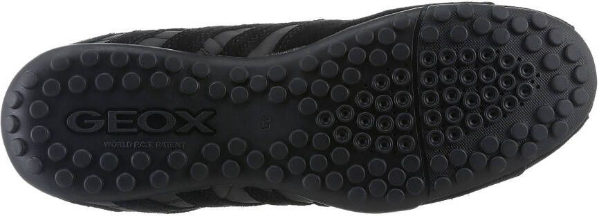 Geox Sneakers UOMO SNAKE A Vrijetijdsschoen lage schoen veterschoen met uitneembare binnenzool