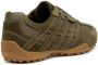 GEOX U Snake Original heren leren sportschoenen U55MNB 022EK Military - Thumbnail 4