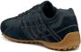 GEOX U Snake Original heren leren sportschoenen U55MNB 022EK blauw - Thumbnail 4