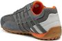 GEOX U Snake Original A SUEDE+NBK Leren herentrainers U55MNA 022EK Grijs - Thumbnail 3