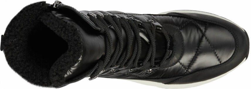 Geox Winterlaarzen D FALENA B ABX snow winter wedge heel lace-up shoe with tex equipment