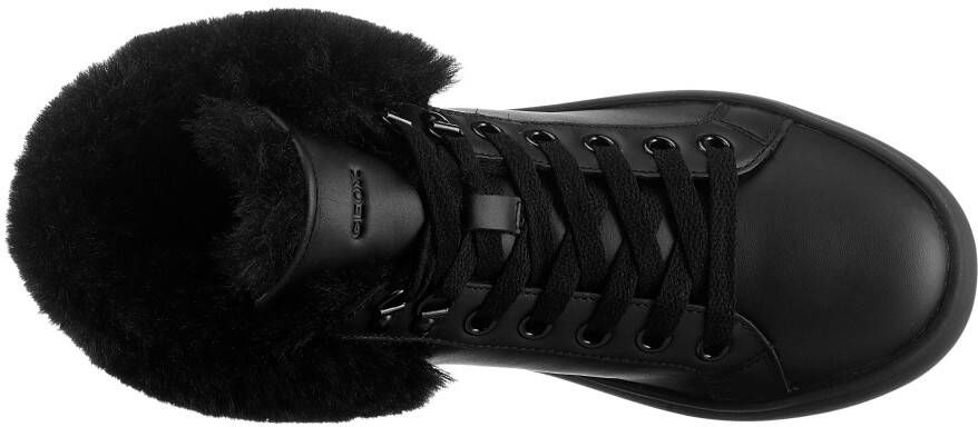 Geox Winterlaarzen D SPHERICA High top sneaker veterschoenen winterboots met plateauzool