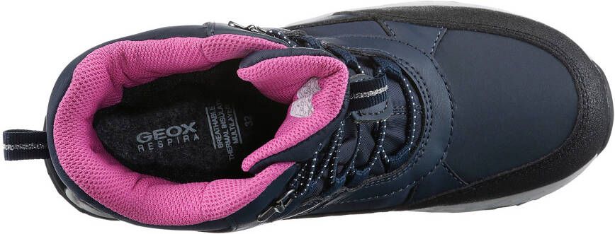 Geox Winterlaarzen J SENTIERO GIRL B AB Veterschoenen snowboots met snelle sluiting