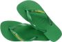Havaianas Brasil Logo Heren Slippers en Sandalen Geel Maat: 43-44 Leer Foot Locker - Thumbnail 6