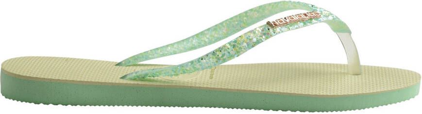 Havaianas Teenslippers SLIM GLITTER FLOURISH met fonkelende riempjes