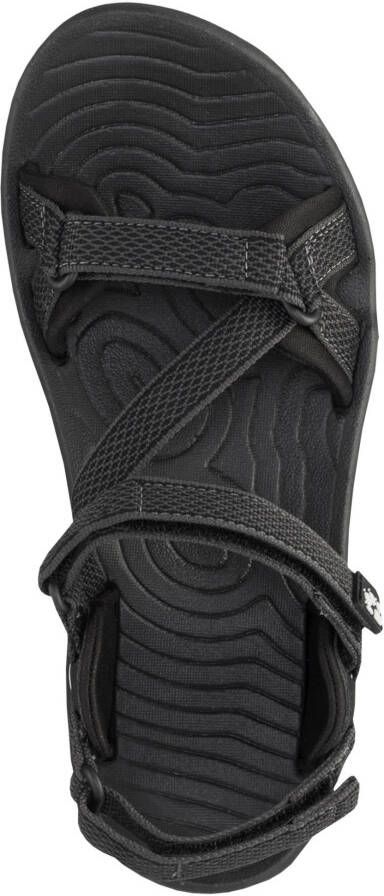 Jack Wolfskin Outdoorsandalen LAKEWOOD RIDE SANDAL W met klittenbandsluiting