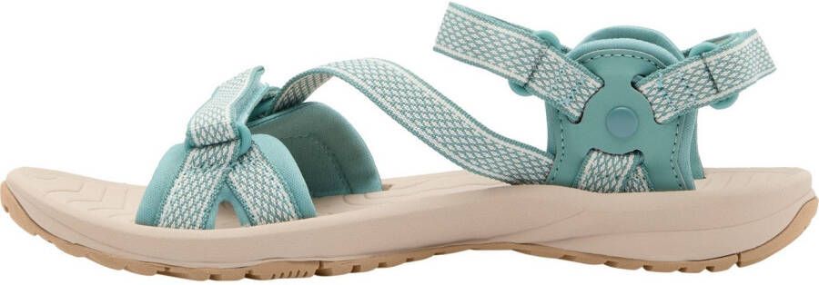 Jack Wolfskin Outdoorsandalen LAKEWOOD RIDE SANDAL W met klittenbandsluiting