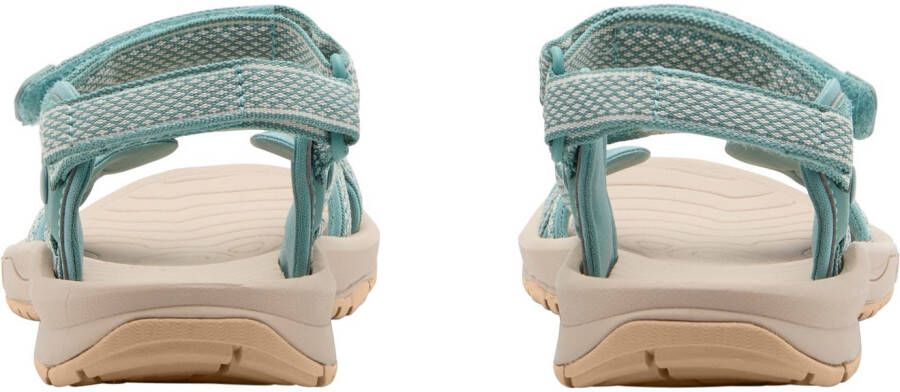 Jack Wolfskin Outdoorsandalen LAKEWOOD RIDE SANDAL W met klittenbandsluiting