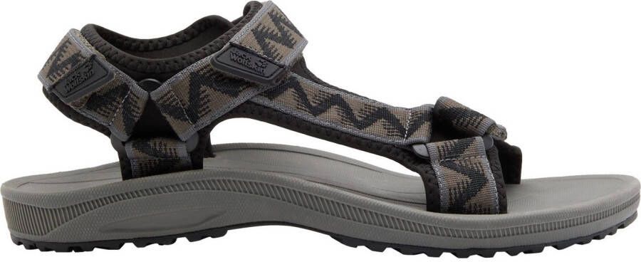 Jack Wolfskin Sandalen WAVE BREAKER M met klittenbandsluiting