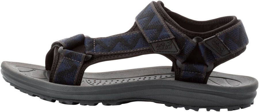 Jack Wolfskin Sandalen WAVE BREAKER M met klittenbandsluiting