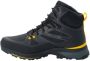 Jack Wolfskin Force Trekker Texapore Mid Men Waterdichte trekkingschoenen Heren black burly yellow XT - Thumbnail 6