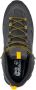 Jack Wolfskin Force Crest Texapore Mid Men Waterdichte trekkingschoenen Heren 45.5 zwart black burly yellow XT - Thumbnail 3