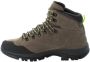 Jack Wolfskin Rebellion Texapore Mid Men Waterdichte trekkingschoenen Heren Khaki Phantom - Thumbnail 5