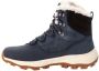 Jack Wolfskin Everquest Texapore High Women Waterdichte winterlaarzen Dames 37.5 blauw dark blue off-white - Thumbnail 6