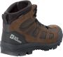 Jack Wolfskin Vojo 3 Texapore Mid Heren waterdichte mid wandelschoenen Black Burly Yellow Xt - Thumbnail 3