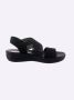 Jana Dames Sandaal 28768-001 Zwart Wijdte H - Thumbnail 7