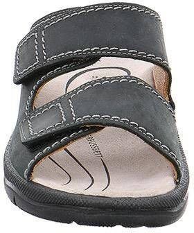 Jomos Slippers zomerschoen slippers klittenbandschoen met twee klittenbandsluitingen