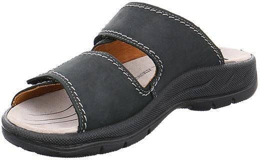 Jomos Slippers zomerschoen slippers klittenbandschoen met twee klittenbandsluitingen