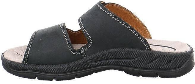 Jomos Slippers zomerschoen slippers klittenbandschoen met twee klittenbandsluitingen
