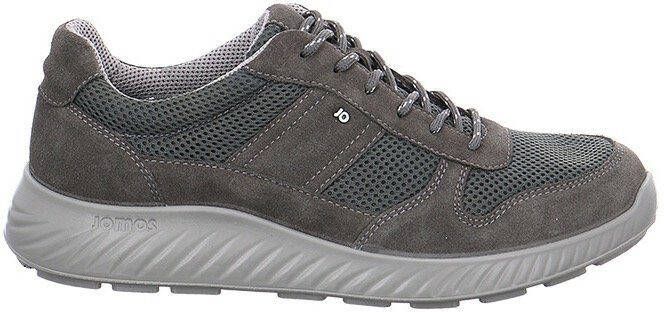Jomos Sneakers Menora in materiaalmix met sierstiksels vrijetijdsschoen lage schoen veterschoen
