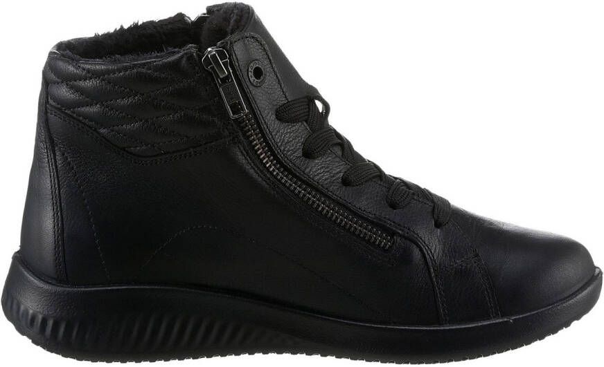 Jomos Winterlaarsjes Allegra veterschoenen winterlaarzen enkellaars met warme voering extra breed