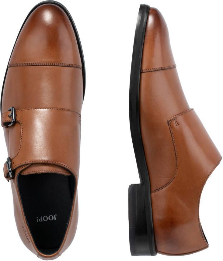 Joop! Instappers Pero kleitos monk lace up mc2 Business schoen kostuumschoen monk met leren binnenzool