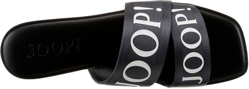 Joop! Slippers NASTRO met opvallend logo-opschrift