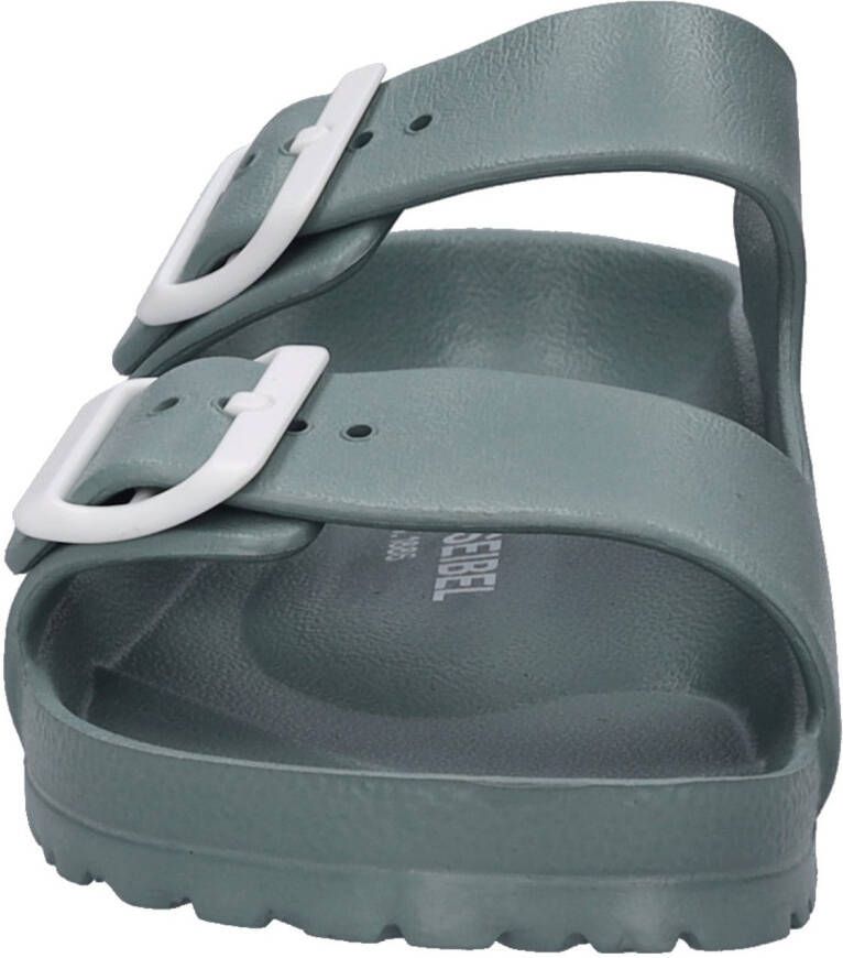 Josef Seibel Badslippers Martinique 01 badschoen sandaal flats met voetbed