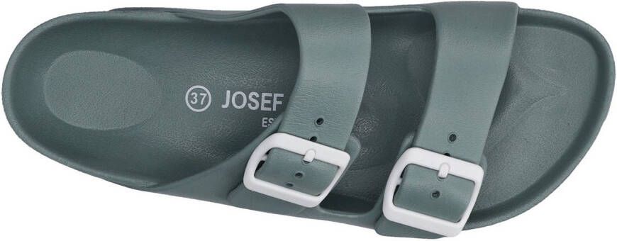Josef Seibel Badslippers Martinique 01 badschoen sandaal flats met voetbed
