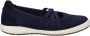 Josef Seibel Ballerina's met riempje Caren 67 slipper sneaker instapschoen met metallic inzet op de hiel - Thumbnail 6